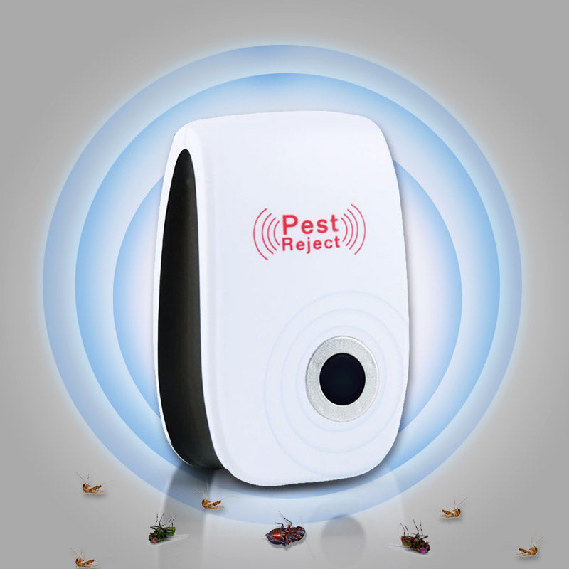 Ultrasonic Pest Repeller Plug-In 2-Pack for Mice Rats Roaches Spiders Bugs Indoor Home Rooms Kitchen Bedroom