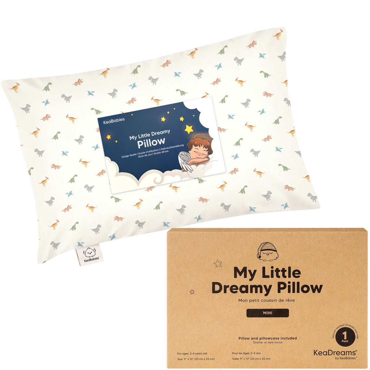 Minialmohada para niños pequeños con funda