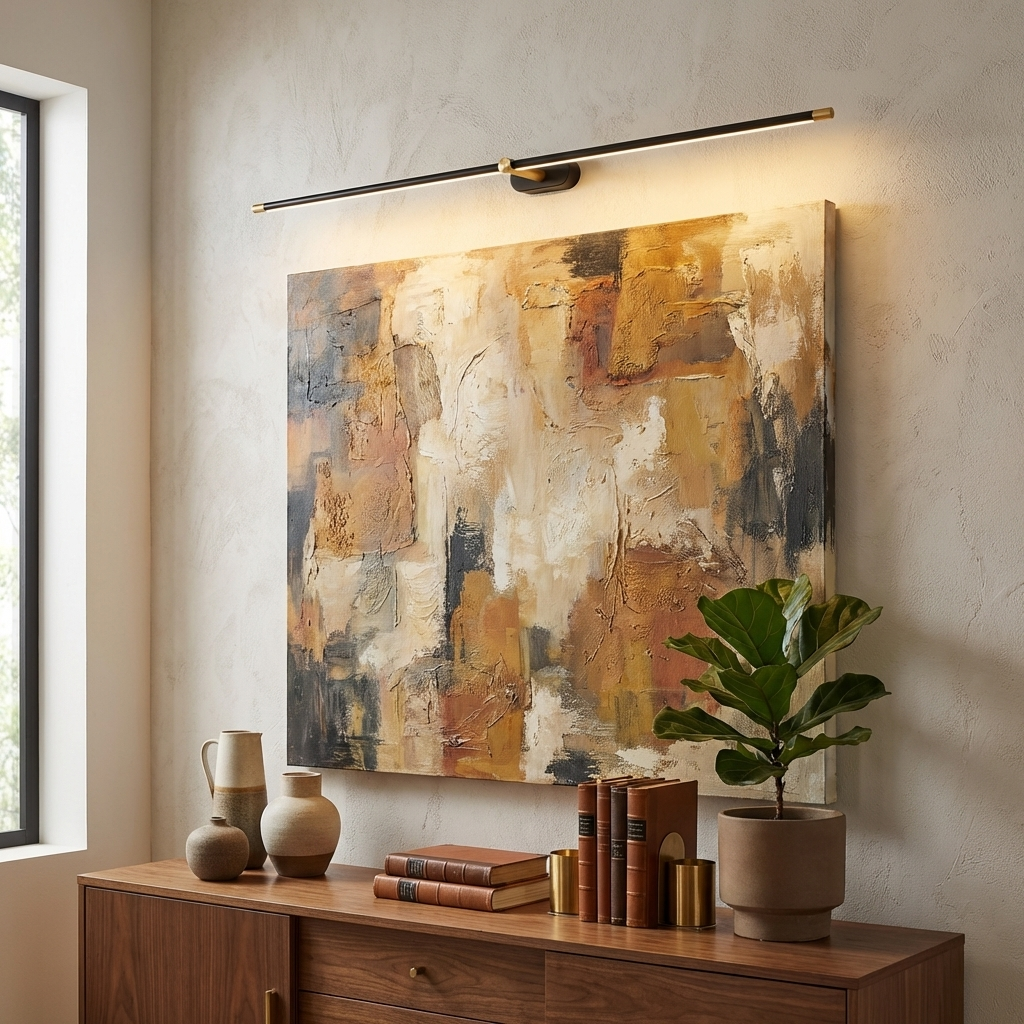 Lámpara de espejo de baño LED de 27 pulgadas, aplique de pared recargable y regulable, inalámbrico, color negro y dorado, accesorio de tocador con control táctil para baño de visitas