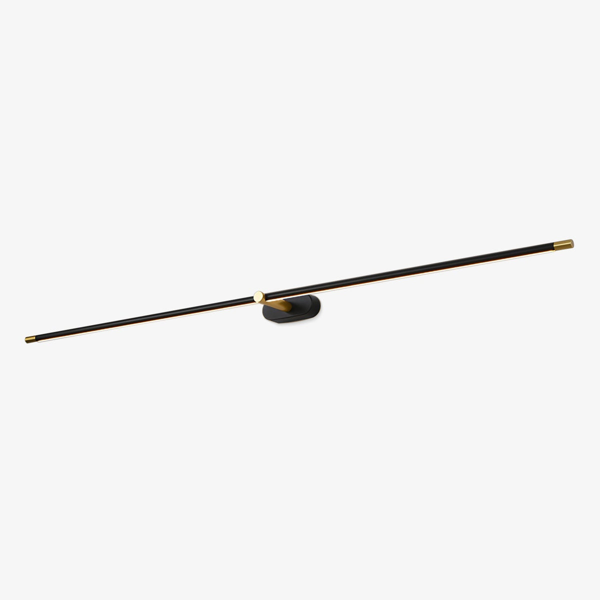 Lámpara de espejo de baño LED de 27 pulgadas, aplique de pared recargable y regulable, inalámbrico, color negro y dorado, accesorio de tocador con control táctil para baño de visitas