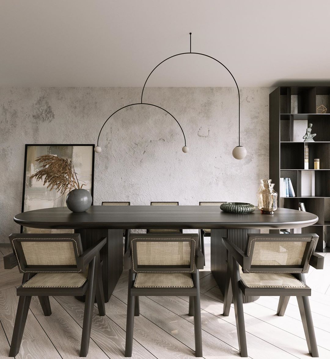 Lámpara de techo escultural con difusores de vidrio opalino, acabado en negro y latón, diseño de múltiples brazos para comedor, vestíbulo, lámpara de techo moderna