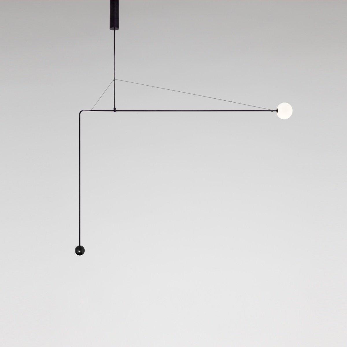 Lámpara de techo escultural con difusores de vidrio opalino, acabado en negro y latón, diseño de múltiples brazos para comedor, vestíbulo, lámpara de techo moderna