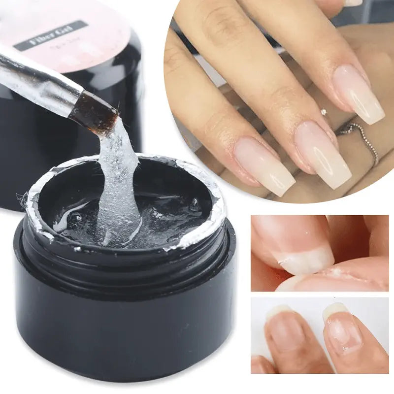 Nail Repair Gel for Cracked & Damaged Nails – No UV Light Required – Clear Protective Coating for Natural Nails | Thomler