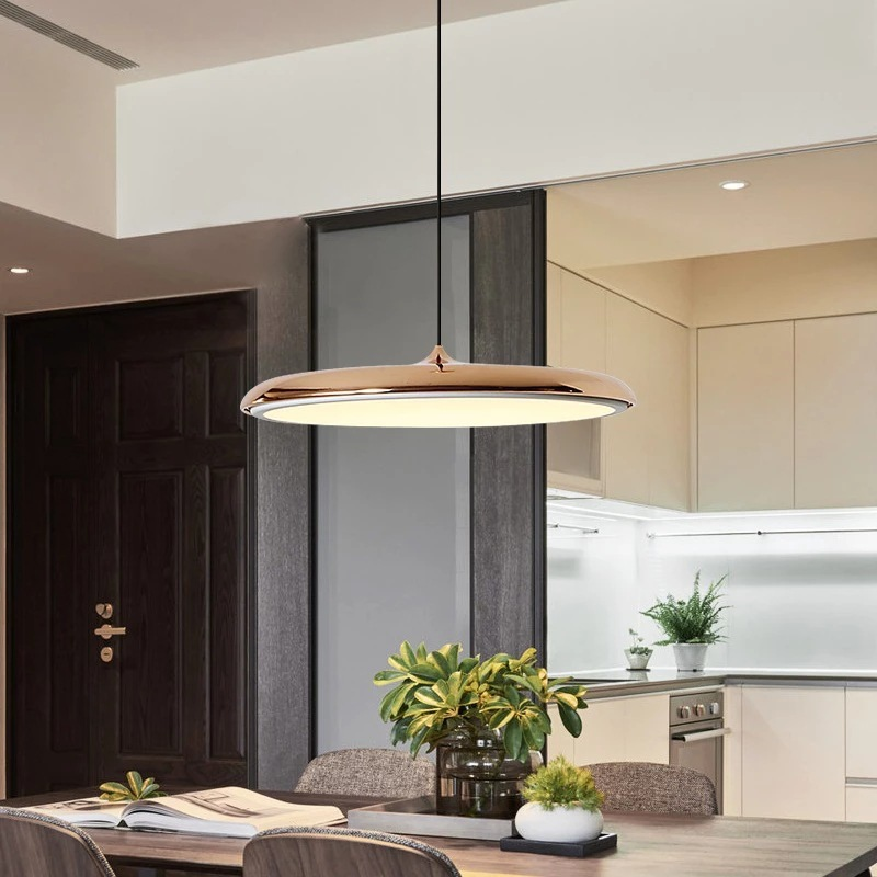 Modern Scandinavian LED Hanging Light Fixture for Dining Room & Living Space | Thomler