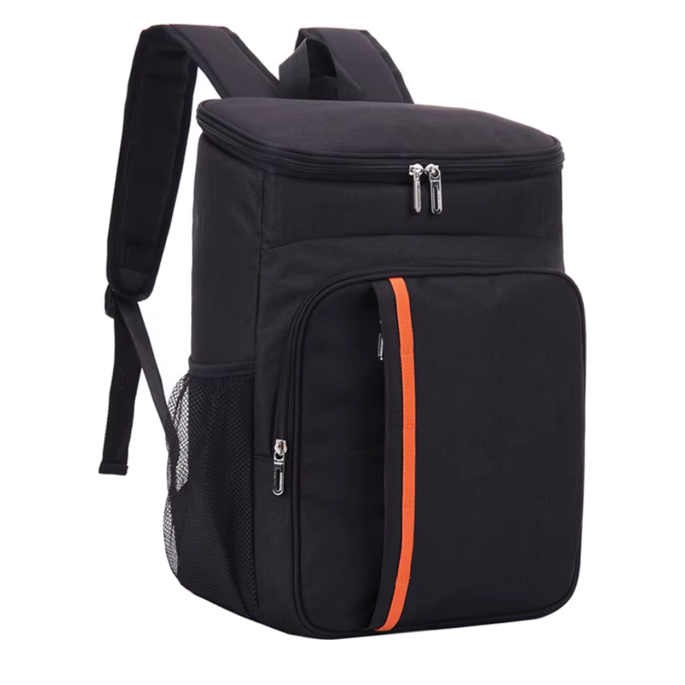 Isolierter Rucksack-Kühler 30L Grau Auslaufsicher Lebensmittel- & Getränkeaufbewahrung Gepolsterte Schultergurte Outdoor Wandern Angeln Camping Strand Picknick Tagesrucksack | Thomler