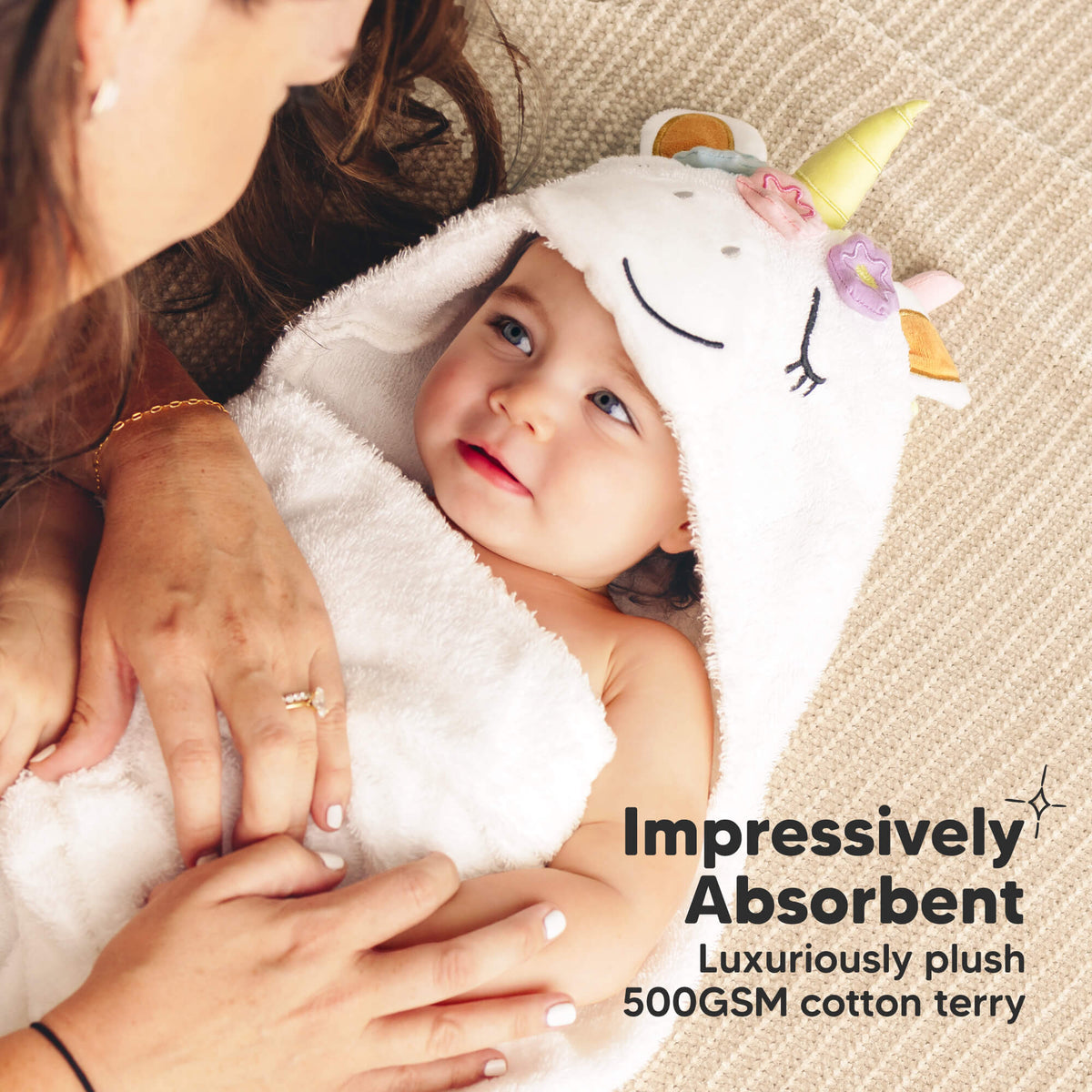 Baby Animal Hooded Towel