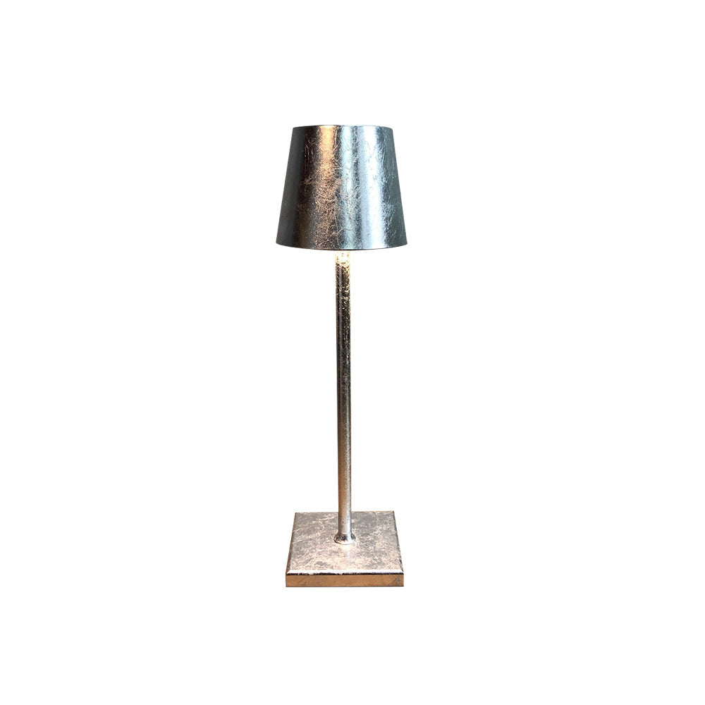 Rechargeable LED Desk Lamp with Touch Dimmer – Cordless Metal Accent Light for Bedroom, Patio, Office – 15 Inch Portable USB Lamp for Indoor | Thomler