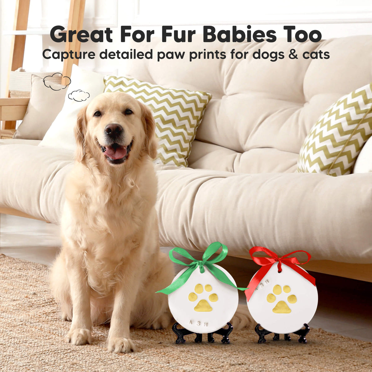 Baby Ornament Keepsake Kit (Multi-Colored Paint)