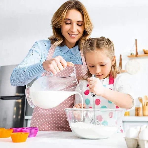 Automatischer Schneebesen für müheloses Mixen