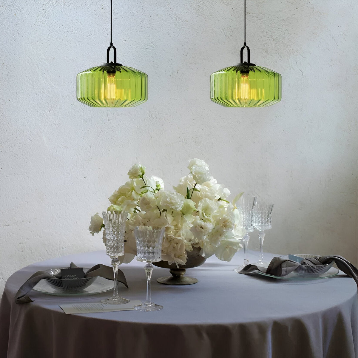 Glas-in-lood plafondarmatuur 11 inch kap E27 fitting in hoogte verstelbaar zachte gloed boven kookeiland tafel nachtkastje veelzijdig accent voor Conte | Thomler