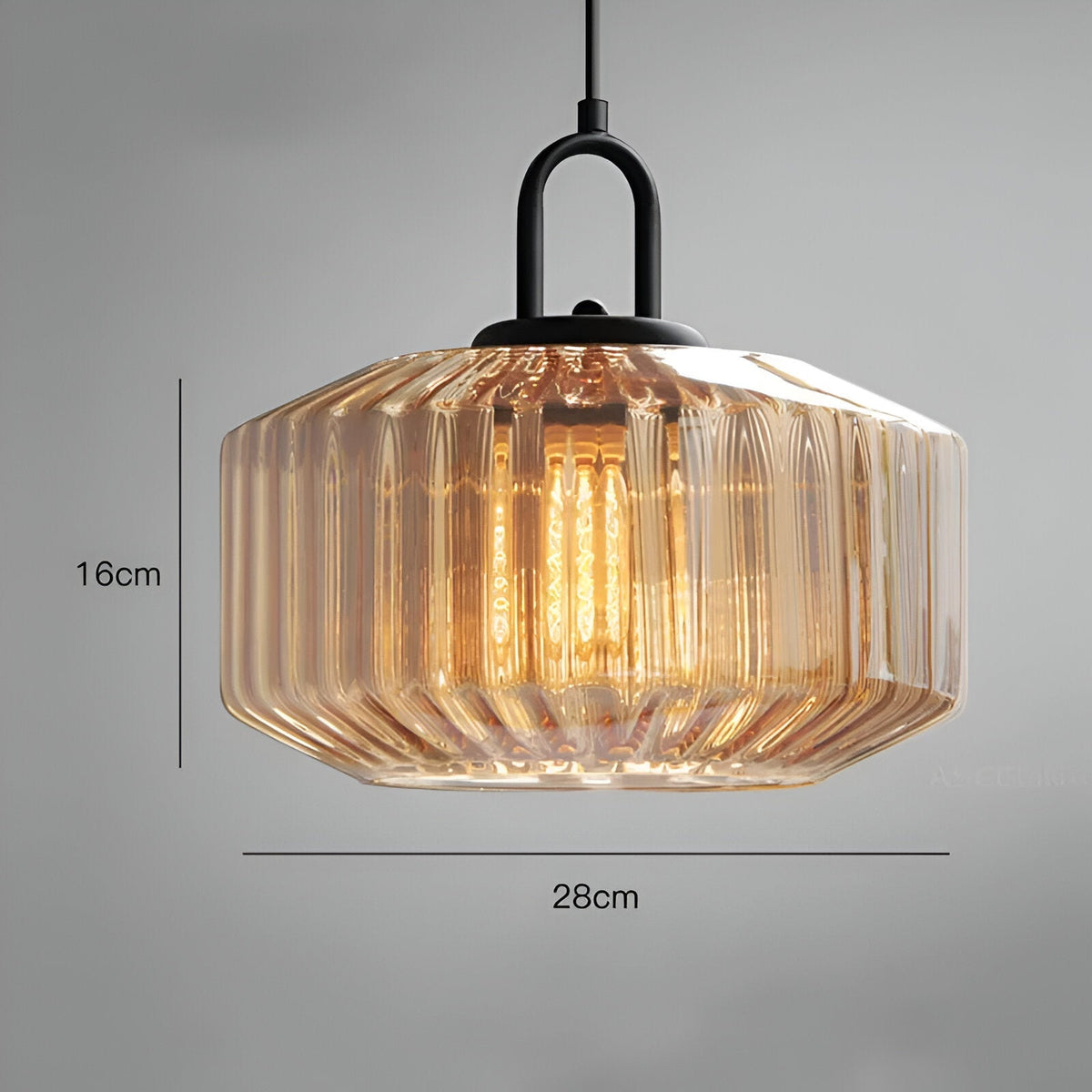 Glas-in-lood plafondarmatuur 11 inch kap E27 fitting in hoogte verstelbaar zachte gloed boven kookeiland tafel nachtkastje veelzijdig accent voor Conte | Thomler