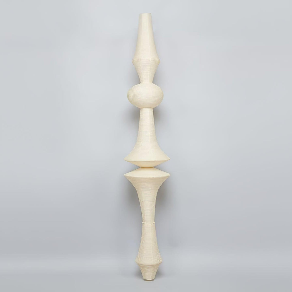 Lámpara de techo artesanal de papel con pantalla cilíndrica blanca, luminaria colgante con casquillo E26/E27 para dormitorio, sala de estar y comedor, luz ambiental moderna | Thomler