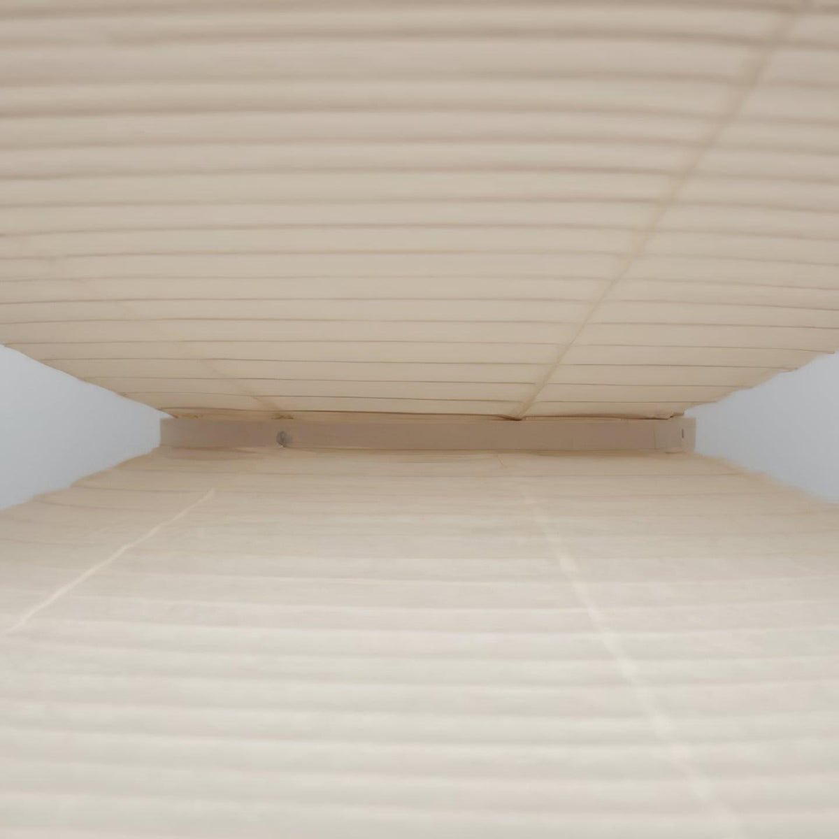 Lámpara de techo artesanal de papel con pantalla cilíndrica blanca, luminaria colgante con casquillo E26/E27 para dormitorio, sala de estar y comedor, luz ambiental moderna | Thomler