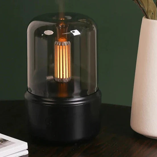 Ultrasonic Aroma Diffuser with Soft Glow Night Light 6 Inches USB Rechargeable Humidifier for Bedroom Nursery Essential Oils Relaxation Slee | Thomler