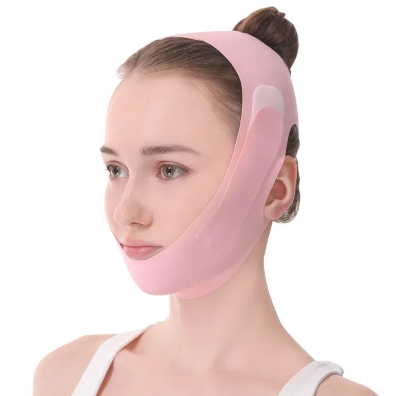 Jawline Shaping Compression Wrap – Sculpt and Firm Your Face with Daily Chin Lift Support for Women and Men | Thomler