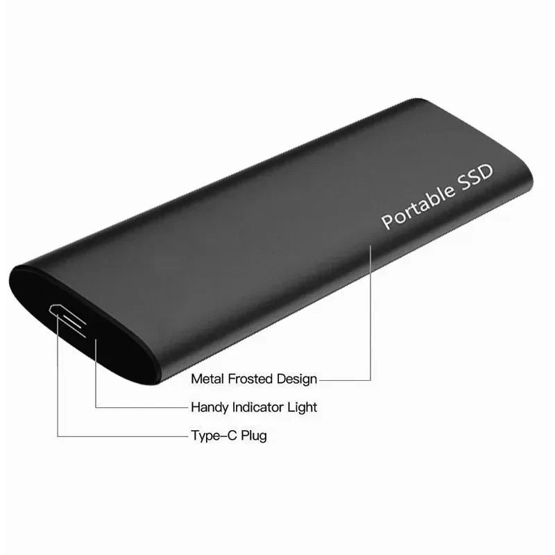 4-TB-USB-C-externe Festplatte, schlankes tragbares Speichergerät für Mac, PC, Windows, Laptop, Desktop, Backup für Fotos, Videos, Dokumente und Dateien