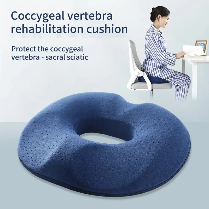 Memory Foam Seat Cushion – Ergonomic Comfort for Office & Car