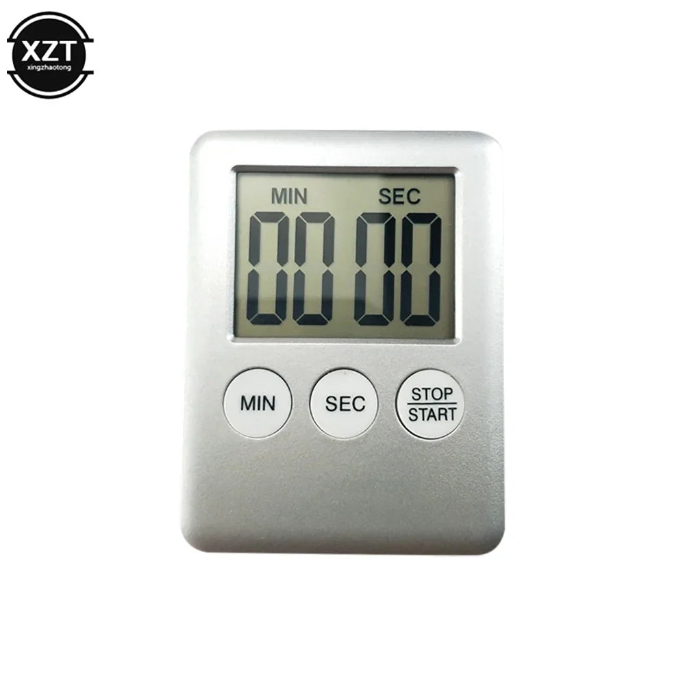 Countdown Timer Magnetic LCD 2.8 Inch Screen Alarm Clock Home Office Study Workout Productivity Tool Kitchen Baking Cooking Interval Trainin | Thomler