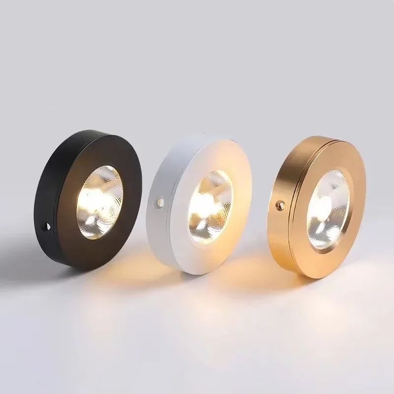 Flush Mount LED Downlight Ultra Slim Aluminum Anti-Glare for Kitchen Bathroom Bedroom Hallway 7W-20W Adjustable 3000K-6000K Modern Low Profi | Thomler