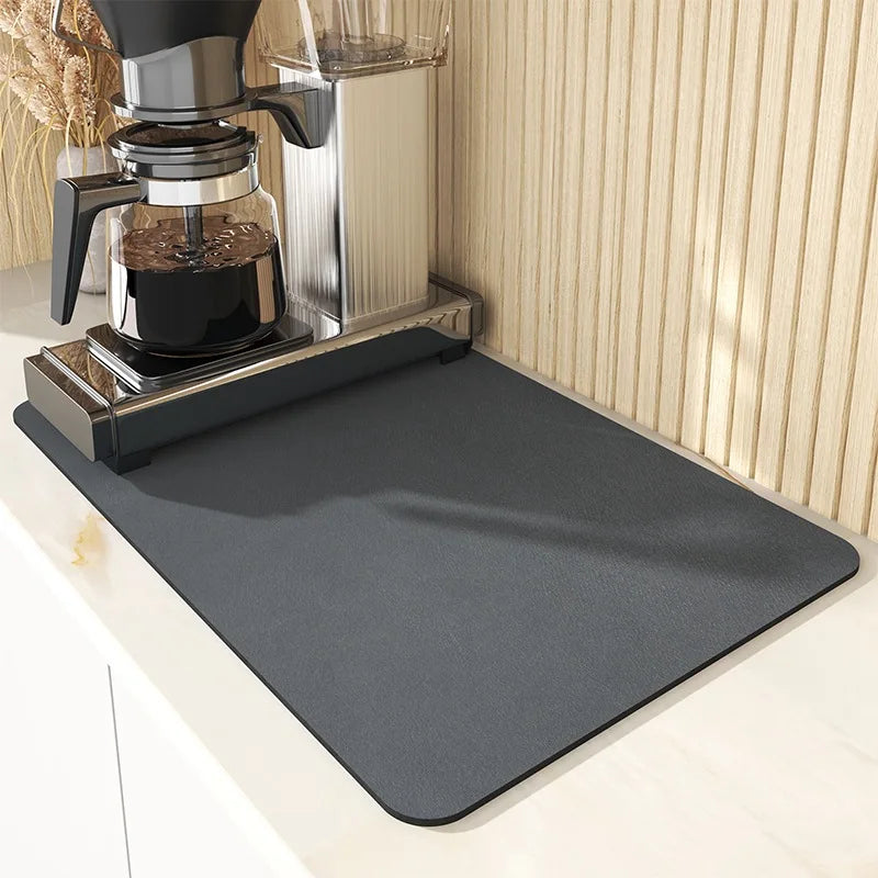 Sink Area Floor Runner 20×24 inch Green Microfiber Ultra-Absorbent Quick-Dry Anti-Slip Backing Machine Washable for Kitchen Dishwasher Cookt | Thomler