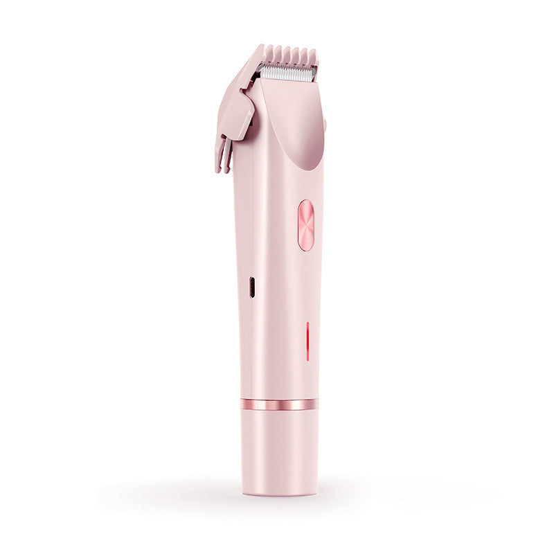 Rechargeable Dual-Head Precision Trimmer for Face, Underarms & Bikini Line – Waterproof IPX7, USB-C Fast Charging, Gentle on Sensitive Skin | Thomler