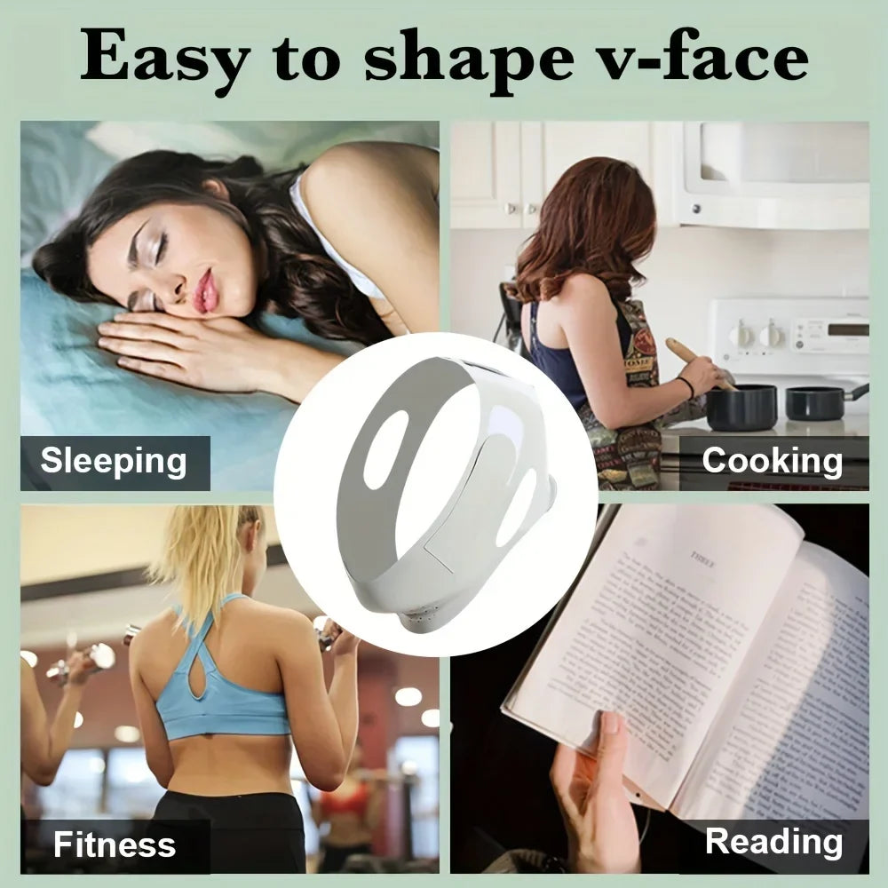 Jawline Shaping Compression Wrap – Sculpt and Firm Your Face with Daily Chin Lift Support for Women and Men | Thomler