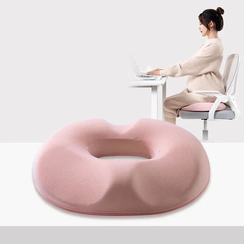 Memory Foam Seat Cushion – Ergonomic Comfort for Office & Car
