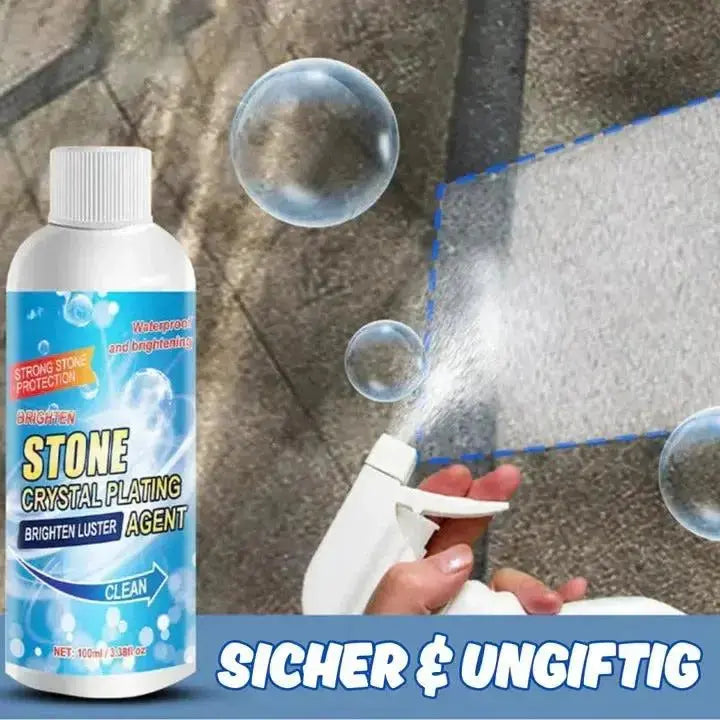 Natural Stone Cleaner for Rust & Oxidation Stains – Eco-Friendly Formula for Granite, Marble, Slate & Concrete Surfaces Indoors & Outdoors | Thomler