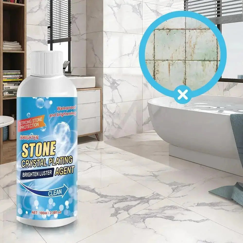 Natural Stone Cleaner for Rust & Oxidation Stains – Eco-Friendly Formula for Granite, Marble, Slate & Concrete Surfaces Indoors & Outdoors | Thomler