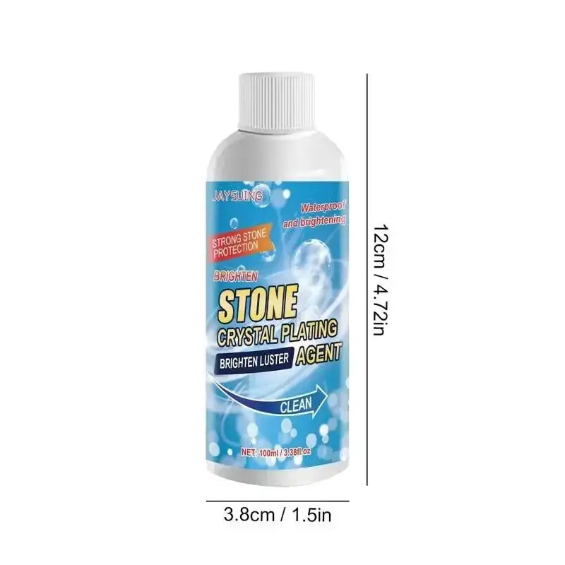 Natural Stone Cleaner for Rust & Oxidation Stains – Eco-Friendly Formula for Granite, Marble, Slate & Concrete Surfaces Indoors & Outdoors | Thomler