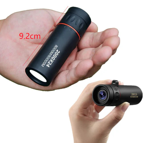 Compact Monocular Telescope with Manual Focus – Lightweight Optical Viewer for Wildlife Watching, Hiking & Travel – Waterproof Spotting Scop | Thomler