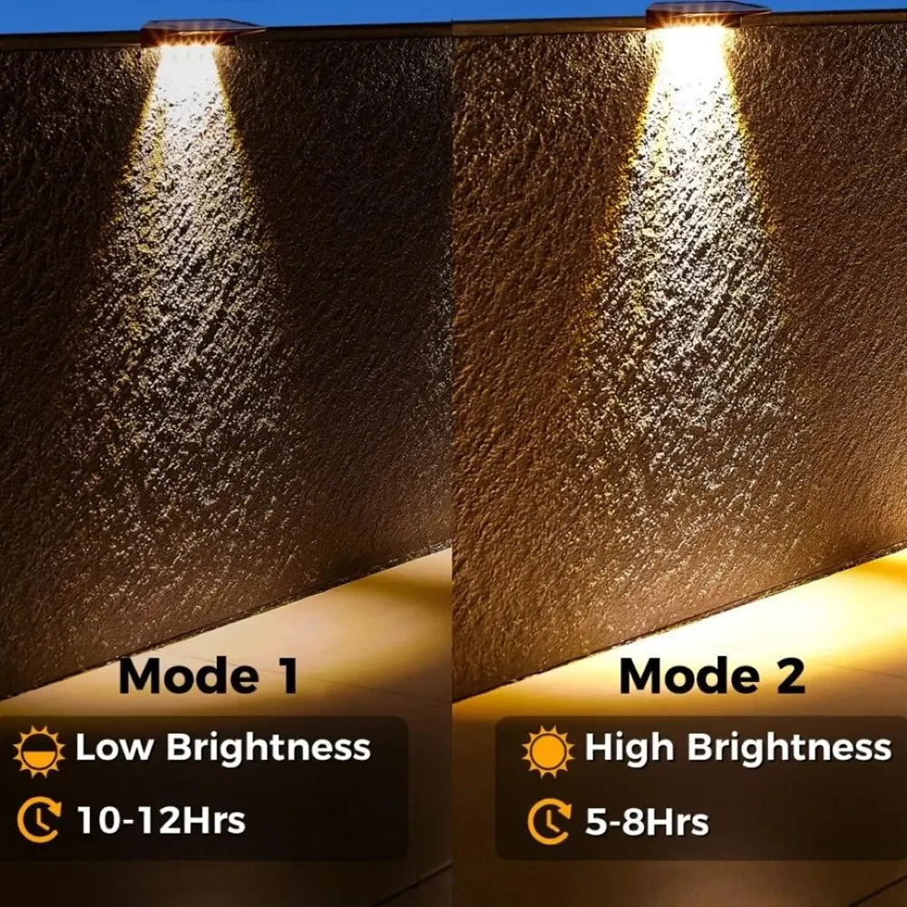 Outdoor Garden Pathway Lights Solar Powered 2-Pack with Dusk-to-Dawn Sensor Waterproof IP44 Dimmable LED Landscape Accent Lighting for Patio | Thomler
