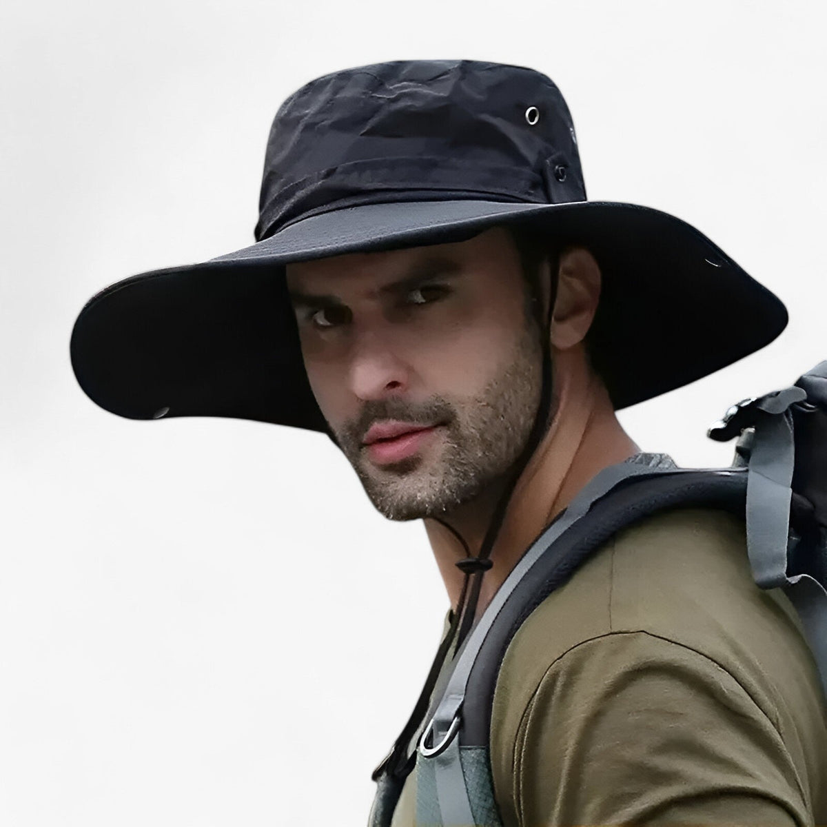 Zeno UV-beschermende outdoorhoed - Ademende wandel- en visserijpet