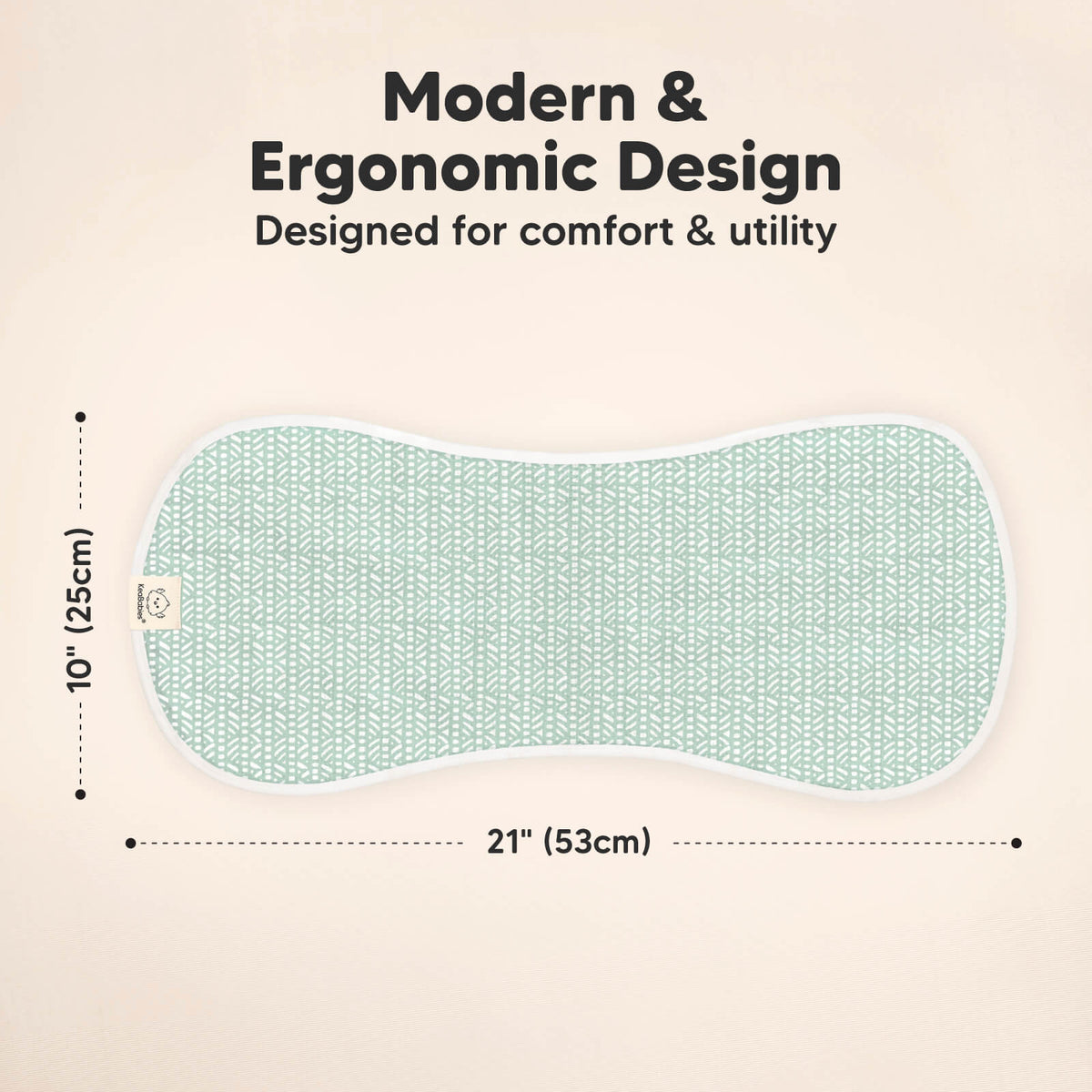 Large Muslin Baby Burp Cloth