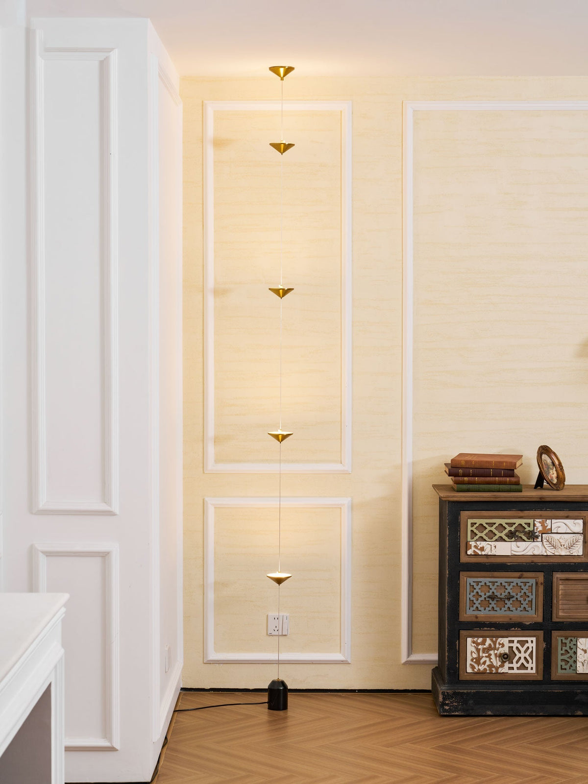 Lámpara de pie LED con contrapeso de mármol y cable de tracción ajustable para sala de estar, dormitorio, rincón de lectura, decoración moderna del hogar, iluminación ambiental y de trabajo