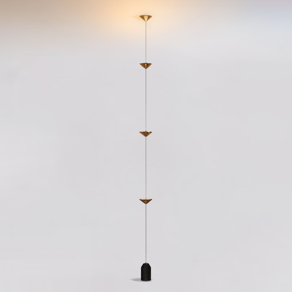 Lámpara de pie LED con contrapeso de mármol y cable de tracción ajustable para sala de estar, dormitorio, rincón de lectura, decoración moderna del hogar, iluminación ambiental y de trabajo