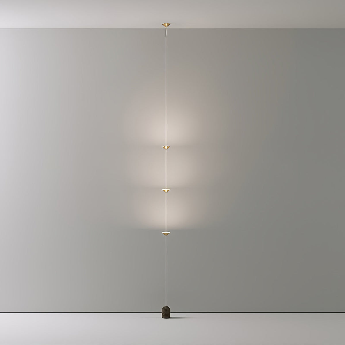 Lámpara de pie LED con contrapeso de mármol y cable de tracción ajustable para sala de estar, dormitorio, rincón de lectura, decoración moderna del hogar, iluminación ambiental y de trabajo