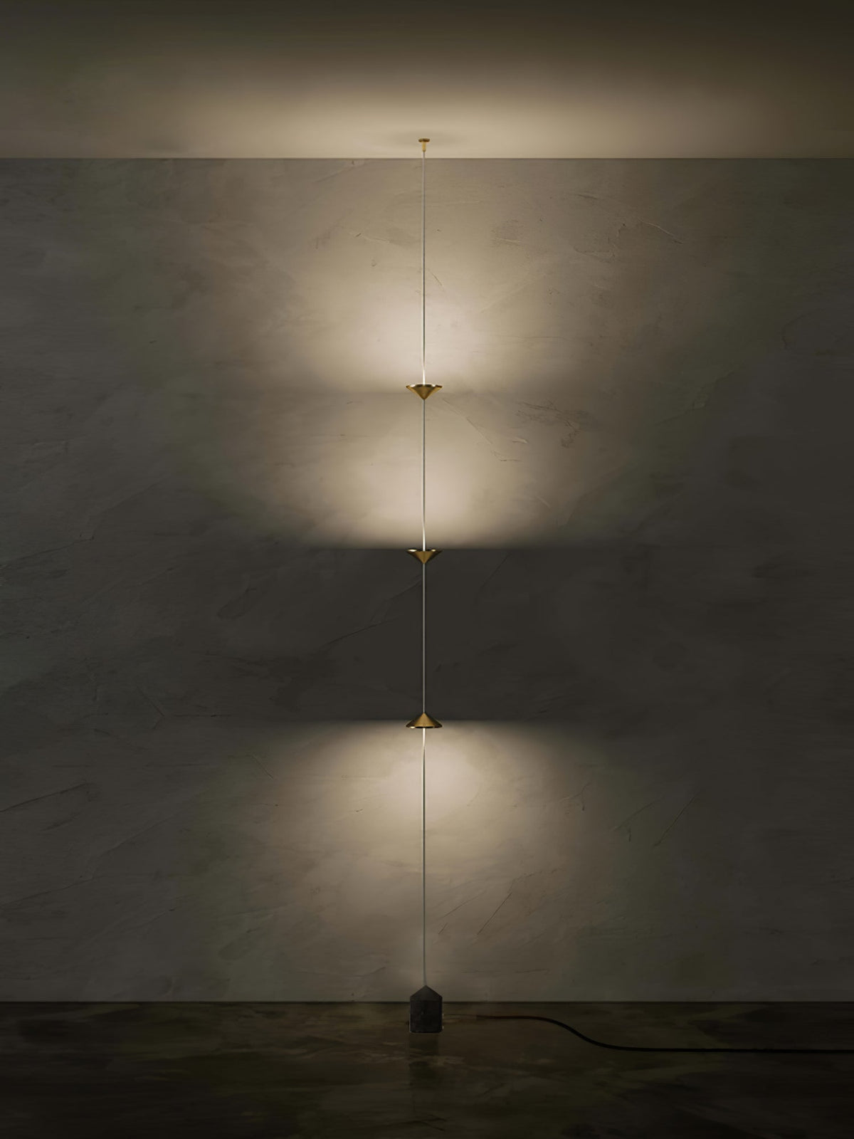 Lámpara de pie LED con contrapeso de mármol y cable de tracción ajustable para sala de estar, dormitorio, rincón de lectura, decoración moderna del hogar, iluminación ambiental y de trabajo