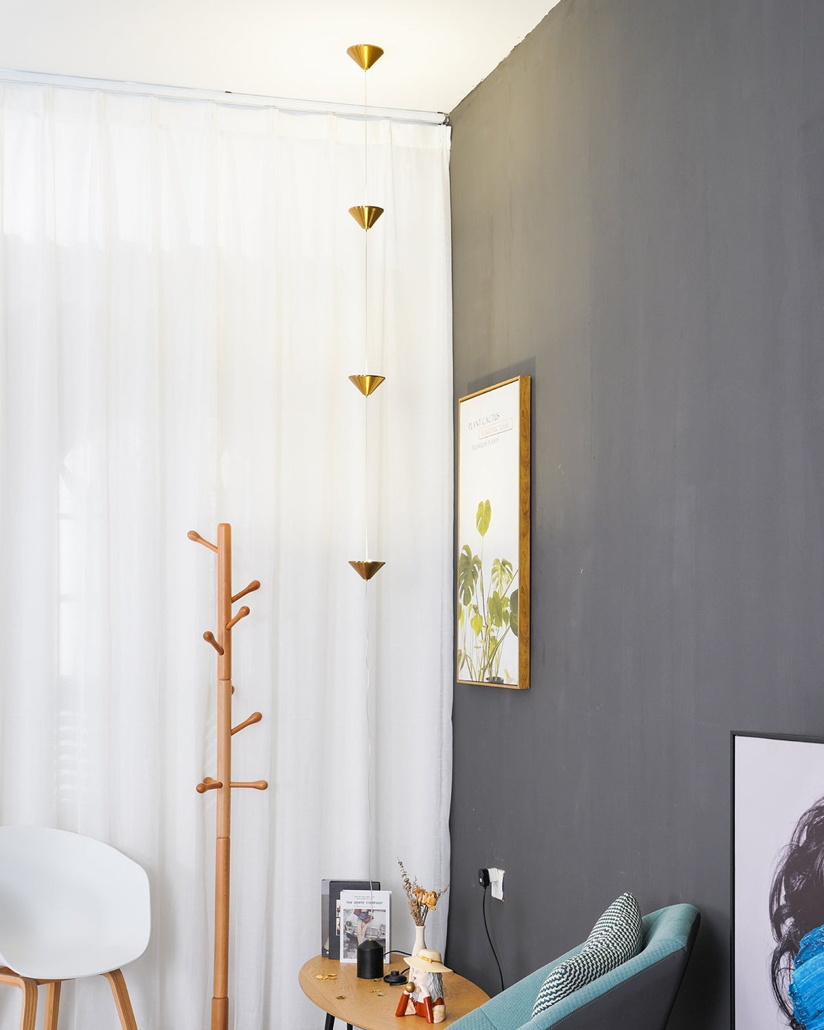 Lámpara de pie LED con contrapeso de mármol y cable de tracción ajustable para sala de estar, dormitorio, rincón de lectura, decoración moderna del hogar, iluminación ambiental y de trabajo