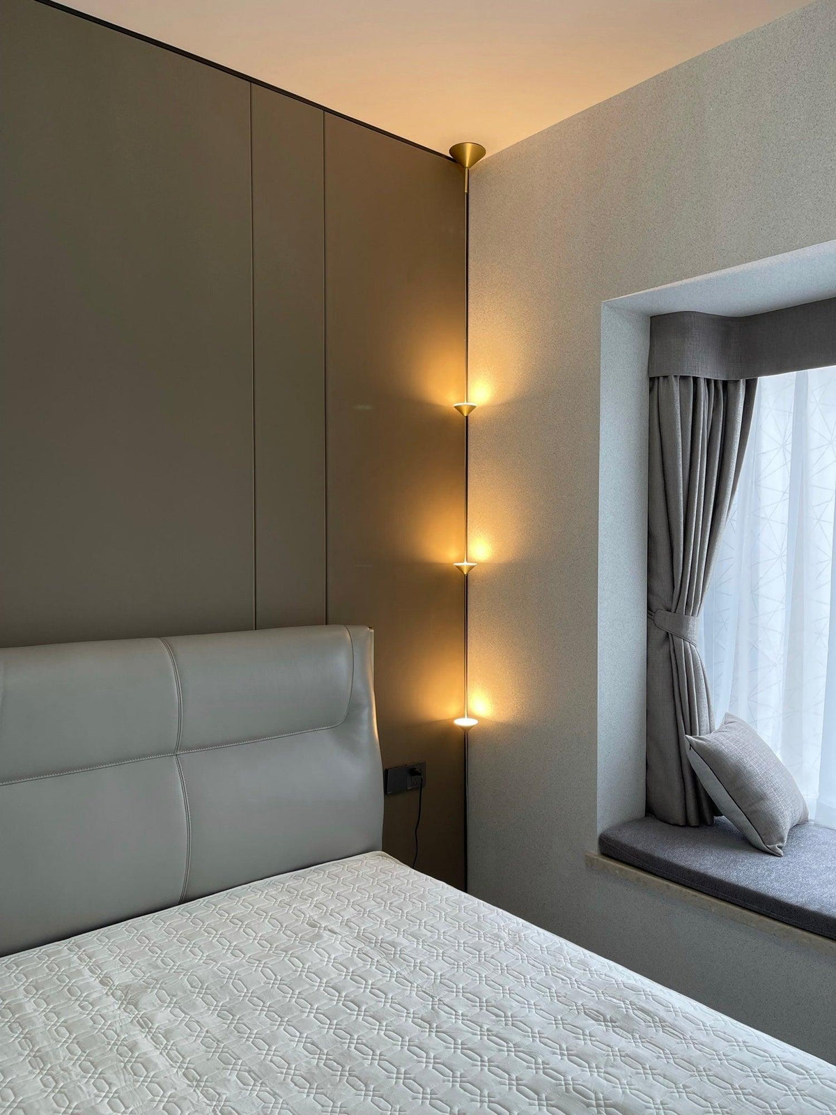 Lámpara de pie LED con contrapeso de mármol y cable de tracción ajustable para sala de estar, dormitorio, rincón de lectura, decoración moderna del hogar, iluminación ambiental y de trabajo