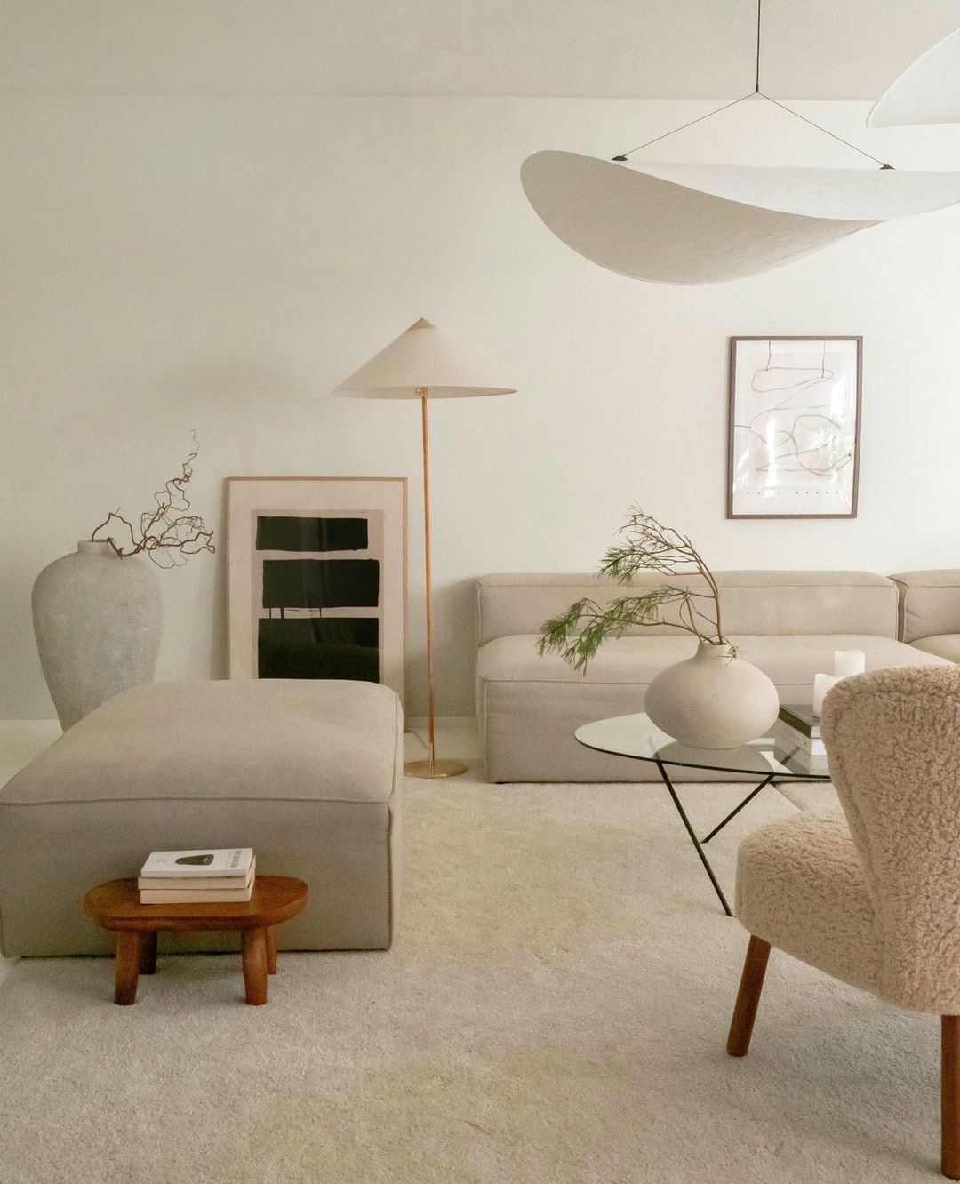 Lámpara colgante de pantalla de papel extragrande con altura ajustable, candelabro contemporáneo para isla de cocina, lámpara de techo para comedor | Thomler