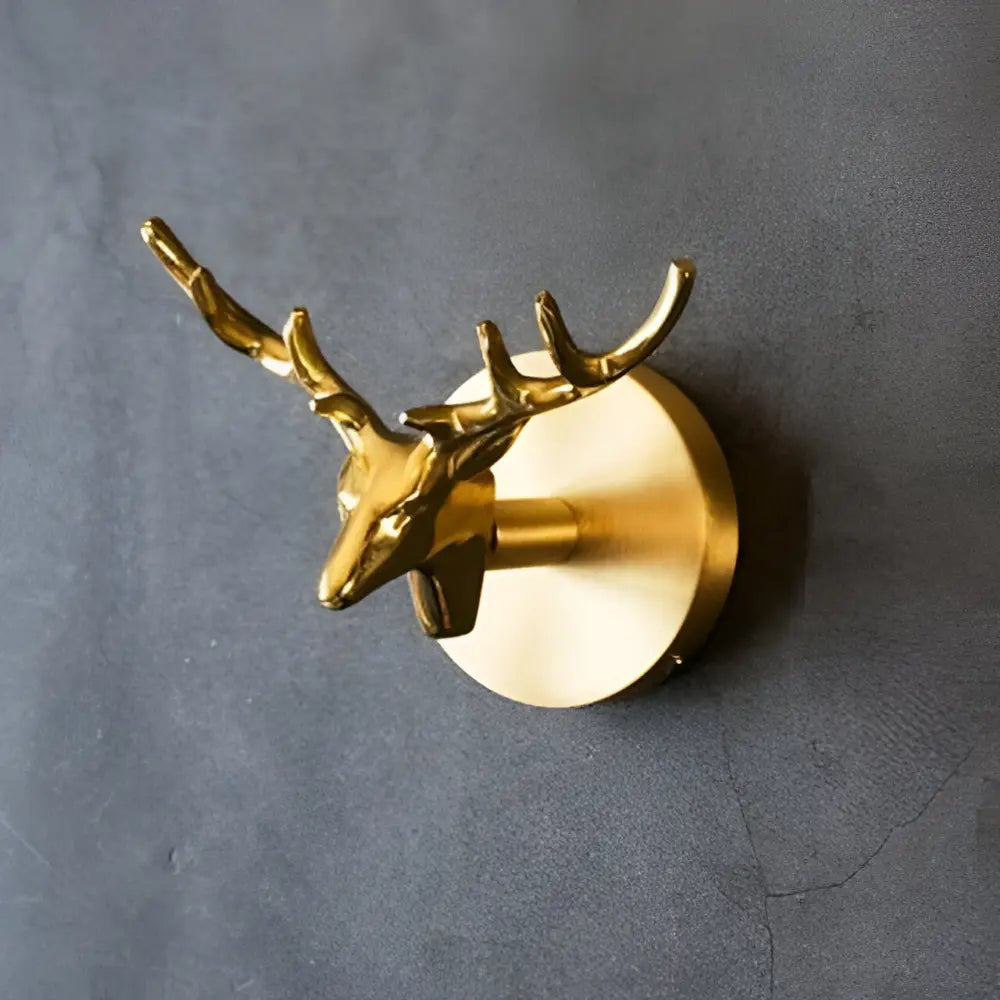 Solid Brass Animal Wall Hook Gold Finish for Coats Hats Bags – Bird Deer Dragonfly Flower Goldfish Rose Decorative Hardware Entryway Bedroom | Thomler