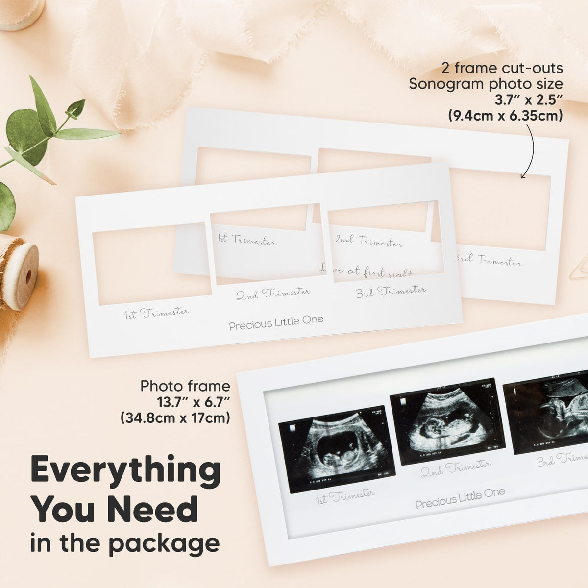 Baby Sonogram Picture Frame
