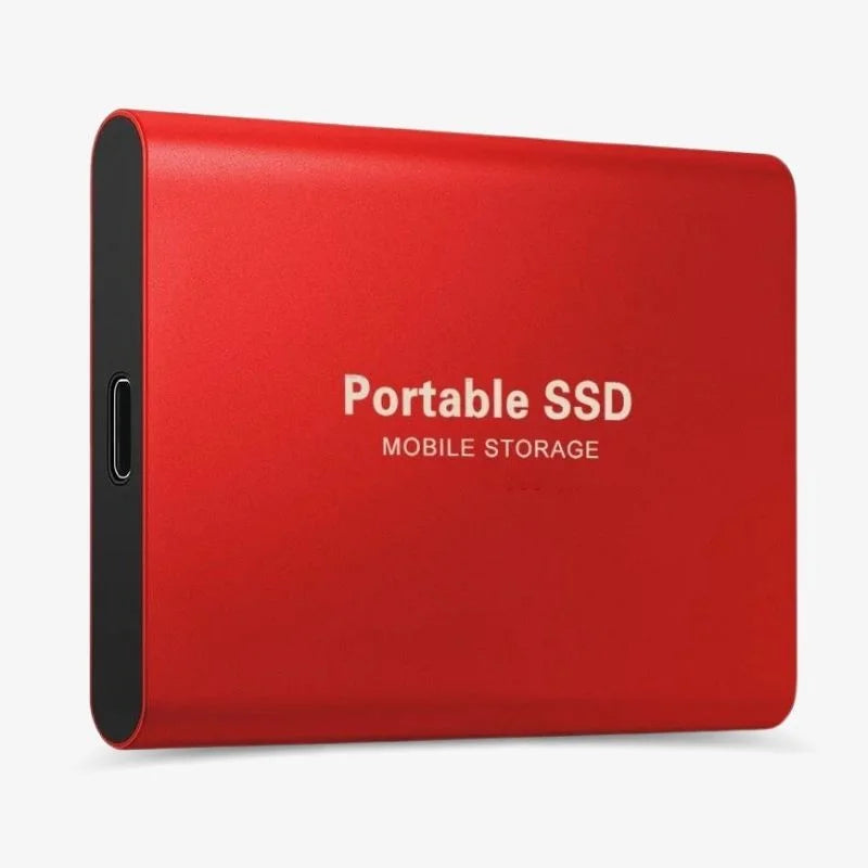 Portable SSD Hard Drive 1TB-30TB USB-C High-Speed Storage for PC Mac Laptop Gaming Console Backup Aluminum Case Shock-Resistant | Thomler