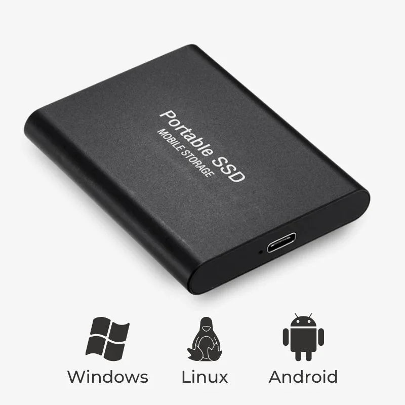 Solid-State Drive USB 3.1 Lightweight Metal Backup Solution 1TB 2TB 4TB 8TB 16TB for Windows Mac Gaming Console Transfer | Thomler