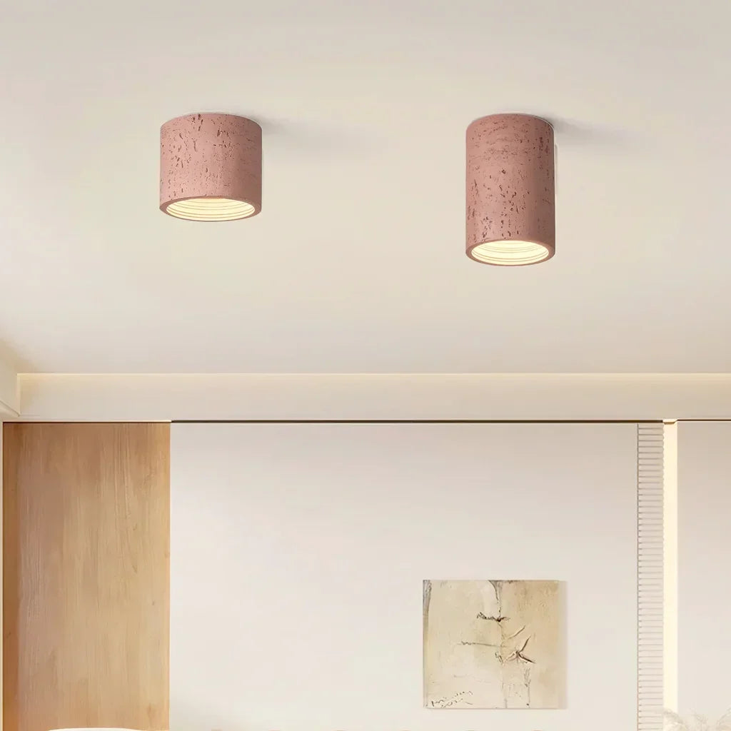 Pendant Lamp Minimalist Round Shade Multi-Finish Composite 5.5-7.9 in for Bedroom Dining Kitchen Entryway Cluster Lighting Modern Home Decor | Thomler