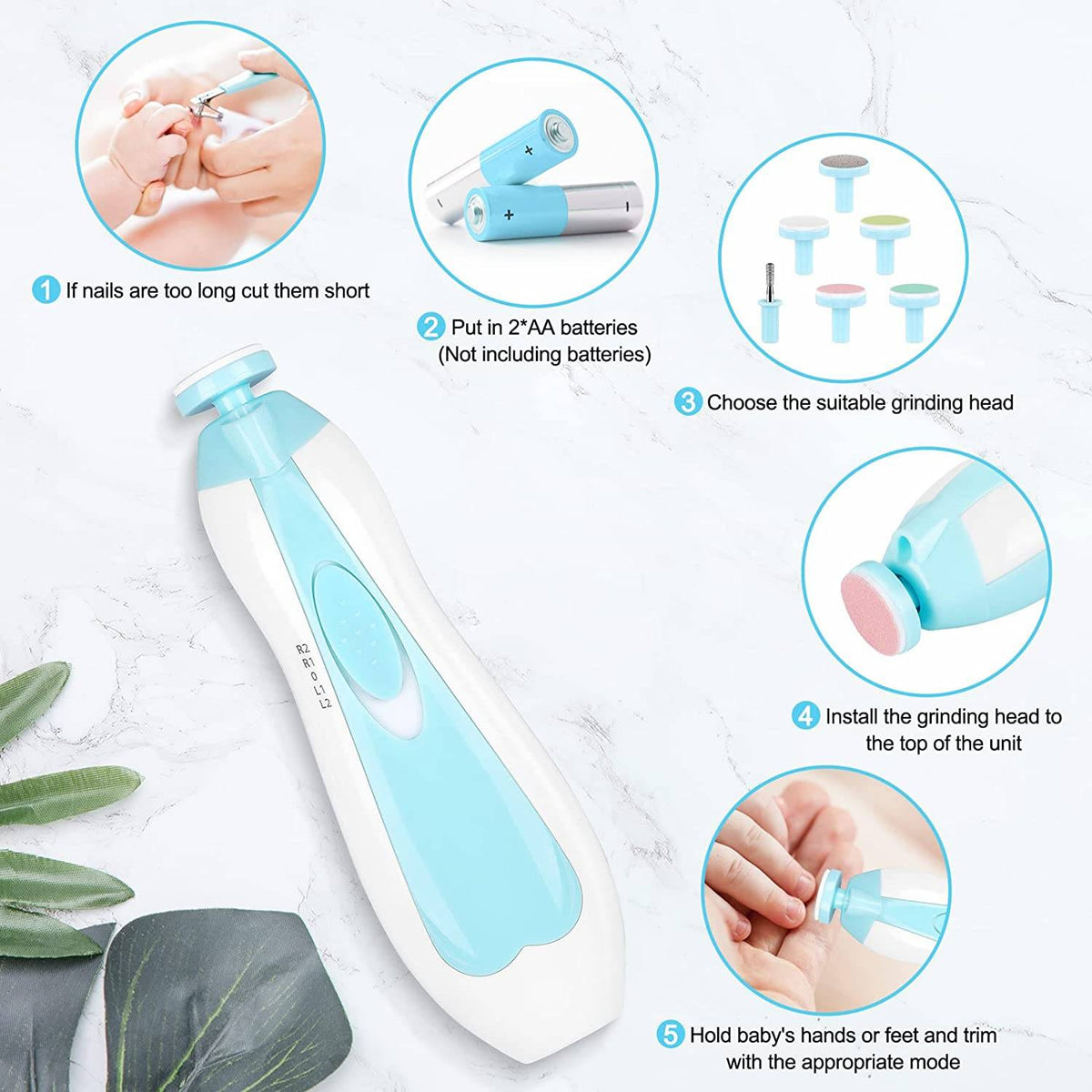 Nagelknipper voor baby's