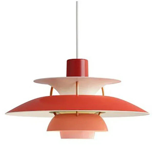 Tiered Metal Ceiling Fixture E27 Socket Mid-Century Style for Kitchen Island Dining Room Breakfast Nook Entryway Adjustable Hanging Light | Thomler