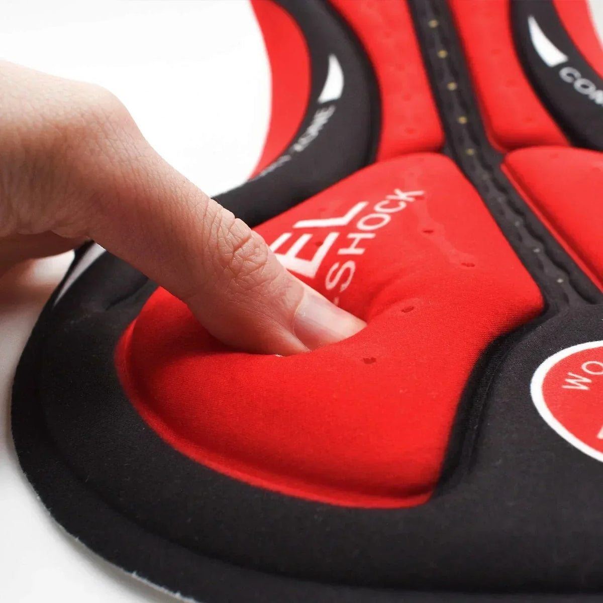 Gevoerde motorbroek met 3D-gelkussentjes voor heren en dames | Vochtafvoerende compressiebroek voor lange ritten