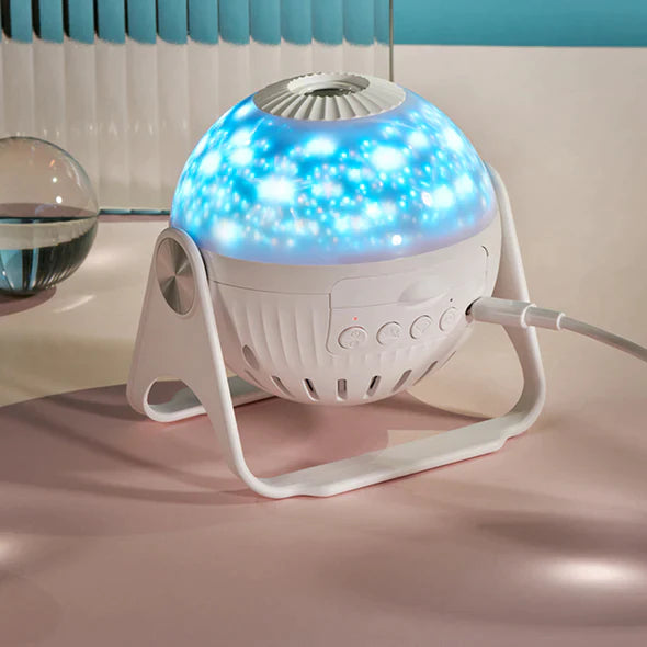 Cosmos Night Light Projector with Rotating Nebula & Stars LED for Bedroom Ceiling | Ambient Sleep Lamp for Kids & Adults | Thomler
